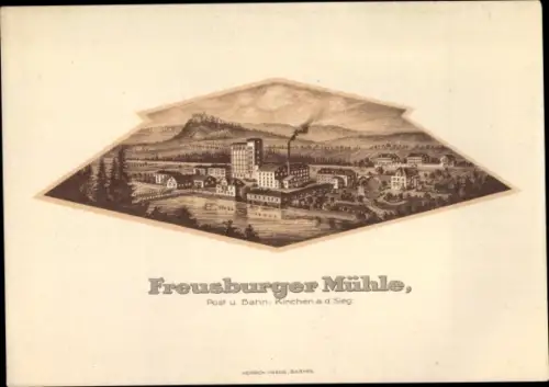 Ak Kirchen an der Sieg, Freusburger Mühle