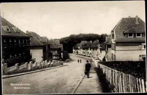 Ak  Wermelskirchen im Bergischen Land, Waldstraße