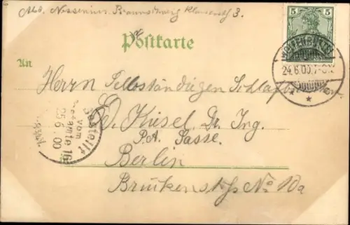 Litho Wolfenbüttel in Niedersachsen, Café Haus, Ruderboote