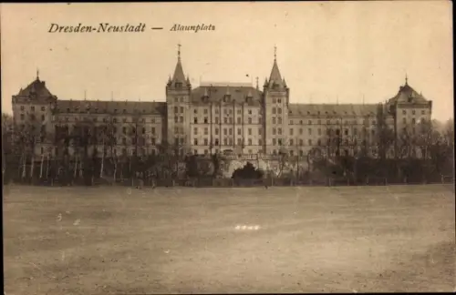 Ak Dresden Neustadt, Alaunplatz