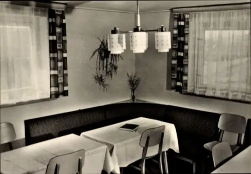 Ak Bad Klosterlausnitz in Thüringen, Aufenthaltsraum vom Gemeindehaus, Freie ev. Gemeinde