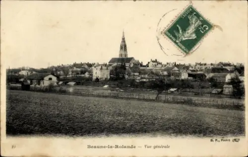 Ak Beaune la Rolande Loiret, Vue générale