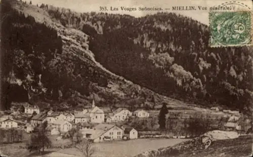 Ak Miellin Haute-Saône, Gesamtansicht