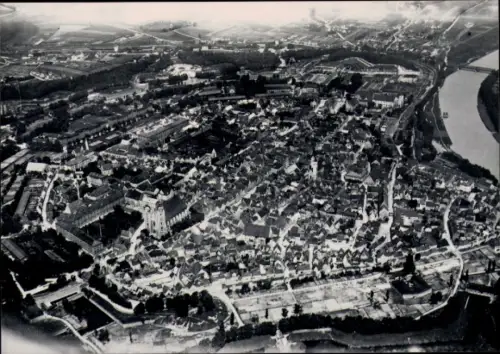 Foto Ingolstadt an der Donau Oberbayern, Fliegeraufnahme