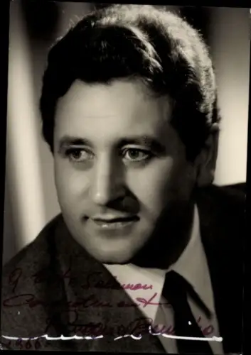 Foto Opernsänger Ruggero Bondino, Portrait, Autogramm
