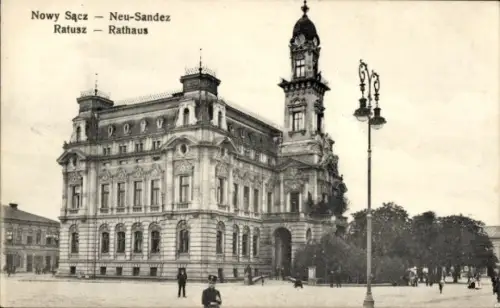 Ak Nowy Sącz Neu Sandez Polen, Rathaus