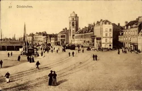 Ak Dunkerque Dünkirchen Nord, Gesamtansicht