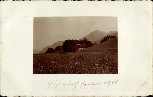 Foto Ak Högelwörth Höglwörth Anger im Rupertiwinkel Oberbayern, Panorama 1911