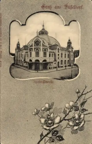 Passepartout Ak Düsseldorf am Rhein, Apollo-Theater