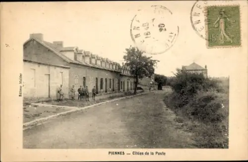 Ak Piennes Meurthe et Moselle, Citées de la Poste