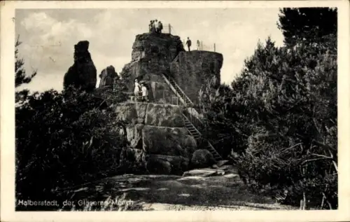 Ak Halberstadt am Harz,Gläserner Mönch