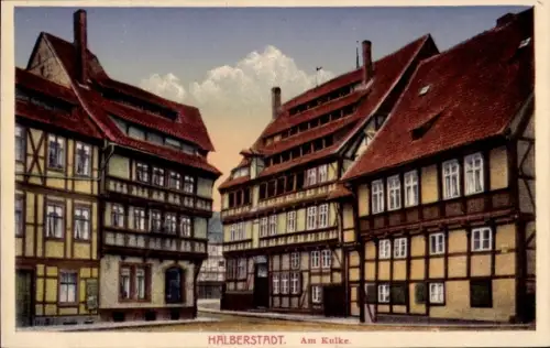 Ak Halberstadt am Harz, am Kulke