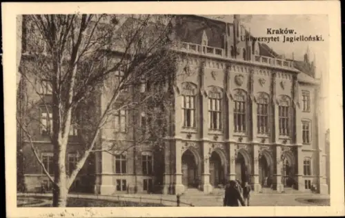 Ak Kraków Krakau Polen, Jagiellonen-Universität