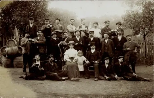 Foto Ak Saverne Zabern Elsass Bas Rhin, Menschen-Gruppenfoto