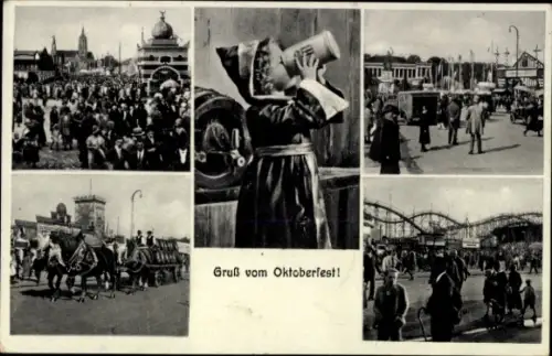 Ak München, Oktoberfest, Kindl