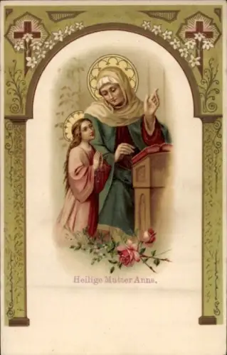 Litho Heilige Mutter Anna, Maria