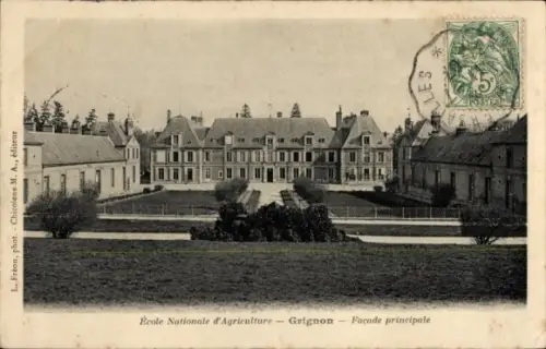 Ak Thiverval Grignon Yvelines, Ecole Nationale d'Agriculture, Facade principale