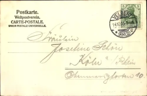 Ak Velbert im Rheinland, Friedrichstraße, Geschäfte