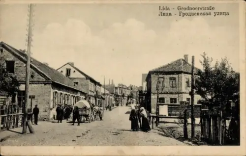 Ak Lida Weißrussland, Grodnoerstraße