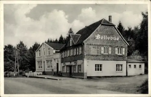 Ak Schwitterknapp Menden im Sauerland, Restaurant Bellevue
