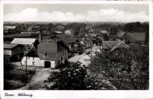 Ak Kropp in Schleswig, Panorama