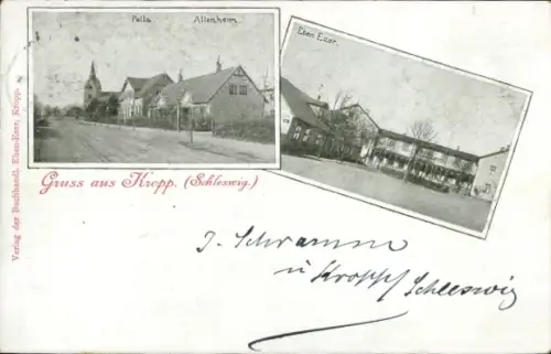 Ak Kropp in Schleswig, Altenheim, Eben-Ezer
