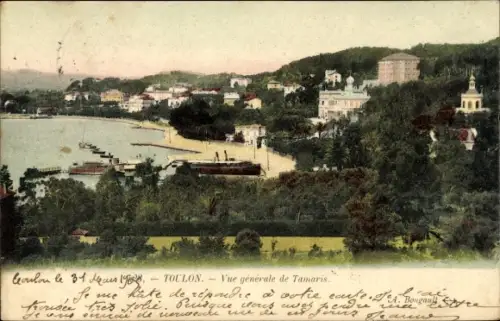 Ak Toulon Var, Vue générale de Tamaris