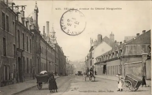 CPA Berline des Ardennes, Avenue du General Margueritte