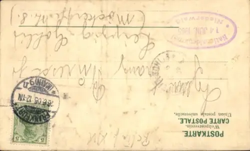 Ak Rüdesheim am Rhein, Niederwald Nationaldenkmal