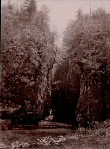 Foto Montlebon Doubs, Wasserfall