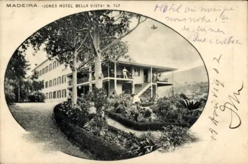 Passepartout Ak Insel Madeira Portugal, Jones Hotel Bella Vista