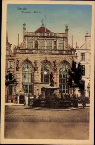 Ak Gdańsk Danzig, Artushod, Börse
