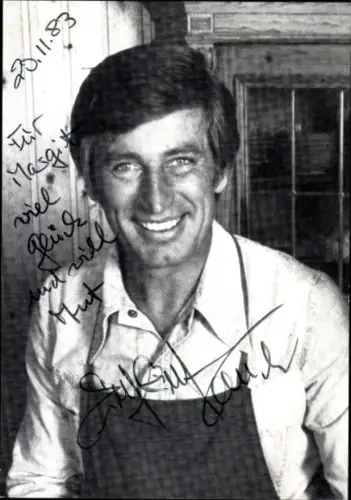 Ak Schauspieler Siegfried Rauch, Portrait, Autogramm