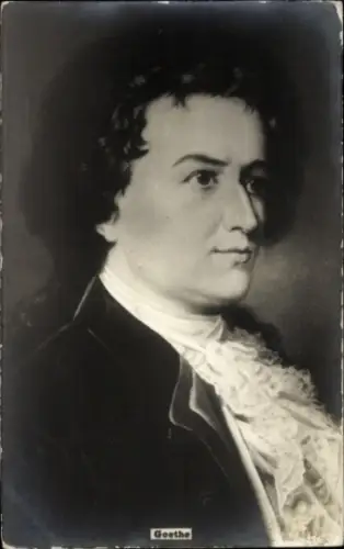 Ak Der deutsche Dichter Johann Wolfgang v. Goethe