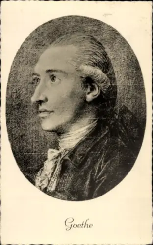 Ak Johann Wolfgang Goethe, Porträt