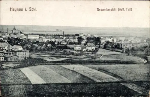 Ak Chojnów Haynau Schlesien, Gesamtansicht