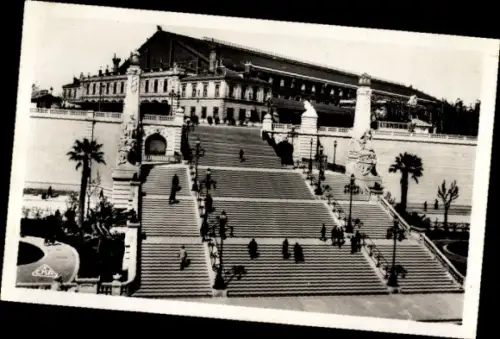 CPA Marseille Bouches-du-Rhône, L'Escalier Monumental de la Gare