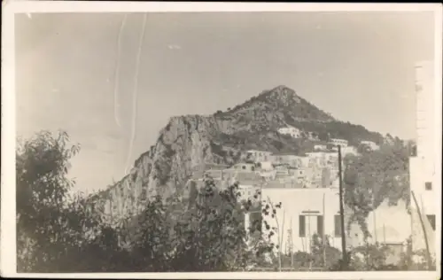 Foto Ak Capri Neapel Campania, Stadtansicht September 1937