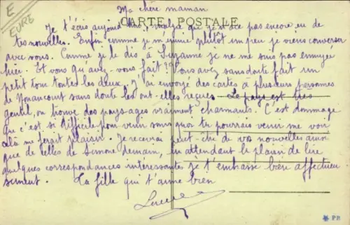 Ak Charleval Eure, Grande Rue