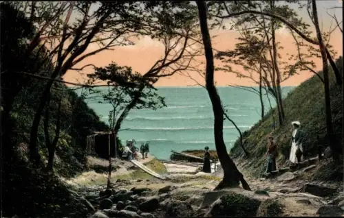 Ak Lesnoje Warnicken Ostpreußen, Wolfsschlucht