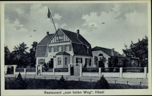 Ak Hösel Ratingen Nordrhein Westfalen, Restaurant Zum holen Weg