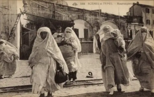 CPA Scenes et Types, Mauresques