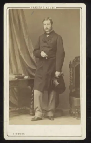 CdV Portrait König Philipp von Württemberg
