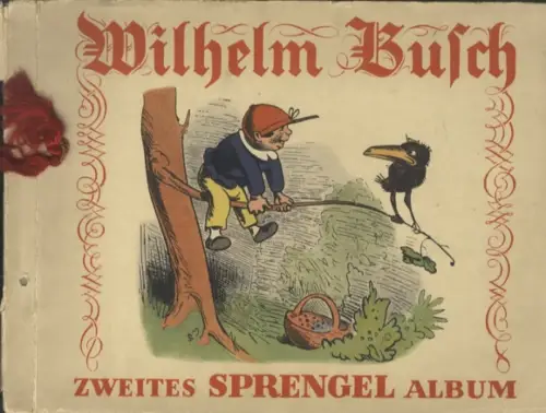 Wilhelm Busch Bilder, 2. Folge, Sammelbilderalbum der Sprengel Schokoladenfabrik, Hannover 1933