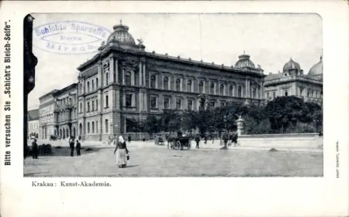 Ak Kraków Krakau Polen, Kunstakademie