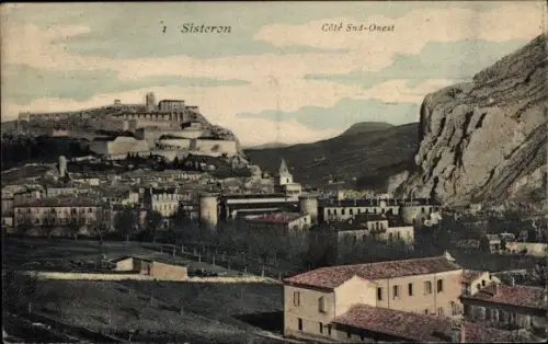 Ak Sisteron Alpes de Haute Provence, Cote Sud Ouest