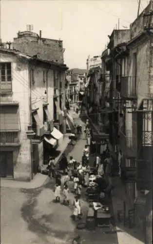 Ak Burgos, Castilla y León, Calle del Carmen