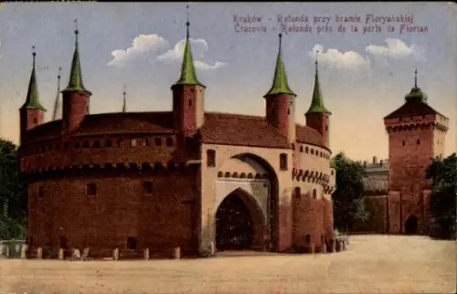 KP Kraków, Polska, Rotunda przy bramie Floryańskiej