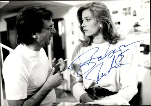 Foto Schauspielerin Barbara Rudnik, Portrait, Autogramm