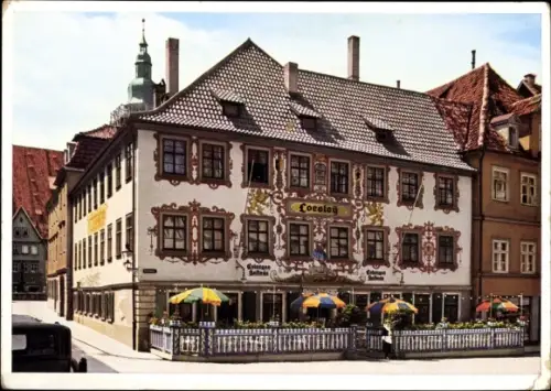Ak Coburg in Oberfranken, Gaststätte Loreley